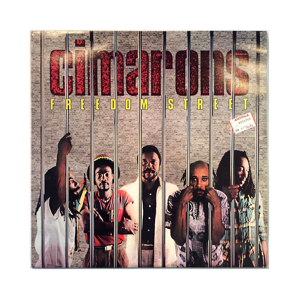 Cimarons LP Freedom Street  kansi EX levy EX LP