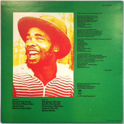 Tapper Zukie LP Peace In The Ghetto  kansi VG+ levy EX LP