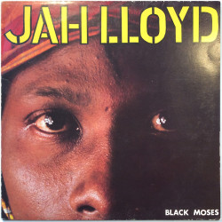 Jah Lloyd LP Black Moses  kansi EX levy EX LP