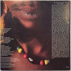 Jah Lloyd LP Black Moses  kansi EX levy EX LP