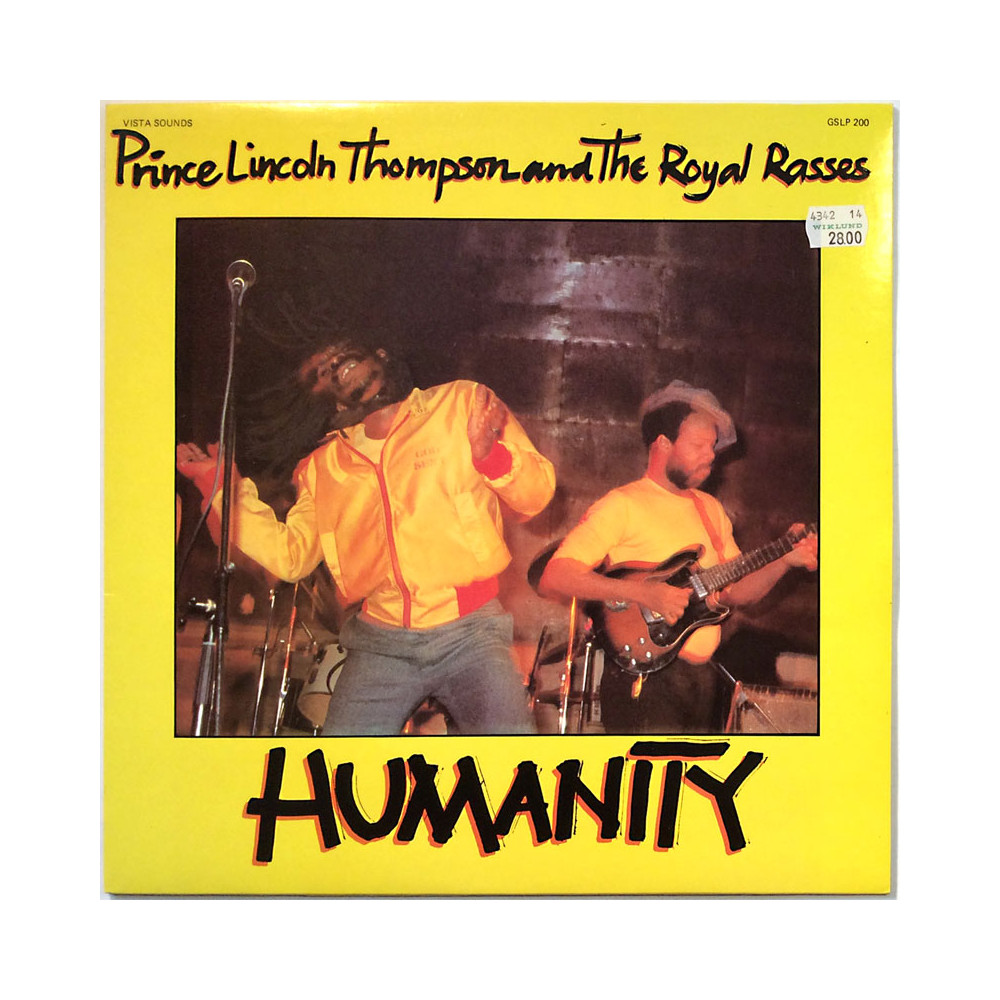 Prince Lincoln Thompson & Royal Rasses LP Humanity  kansi EX levy EX LP