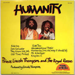 Prince Lincoln Thompson & Royal Rasses LP Humanity  kansi EX levy EX LP