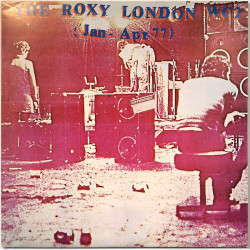 Buzzcocks, Adverts, Wire, Johnny Moped ym. LP The Roxy London WC2 (Jan - Apr 77)  kansi VG levy EX LP
