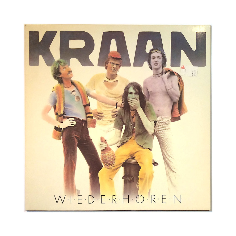 Kraan LP Wiederhören  kansi EX levy EX LP
