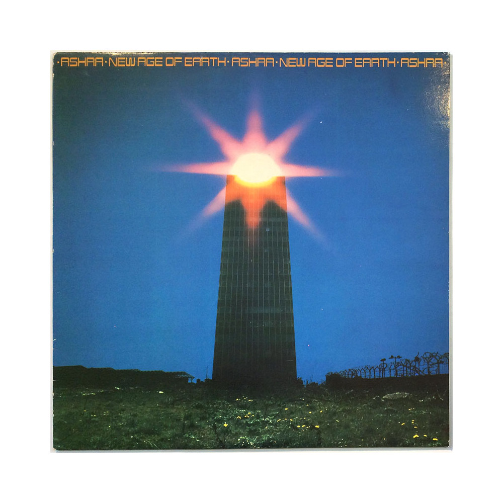 Ashra LP New Age Of Earth  kansi VG levy EX LP