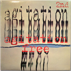 Agitation Free LP 2nd  kansi EX- levy EX LP