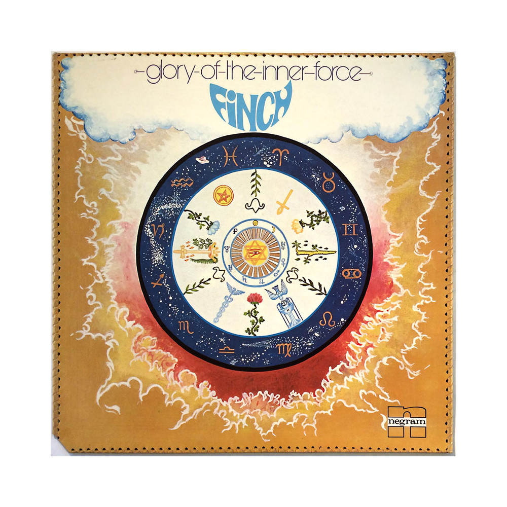 Finch LP Glory Of The Inner Force  kansi EX levy EX LP