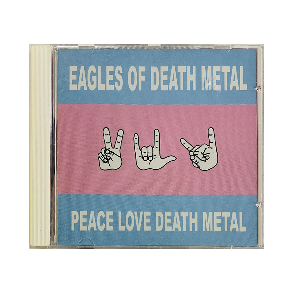 Eagles Of Death Metal CD Peace Love Death Metal  kansi EX levy EX CD