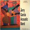 Jerry Garcia Acoustic Band LP Almost Acoustic 2LP white vinyl  kansi EX levy EX LP