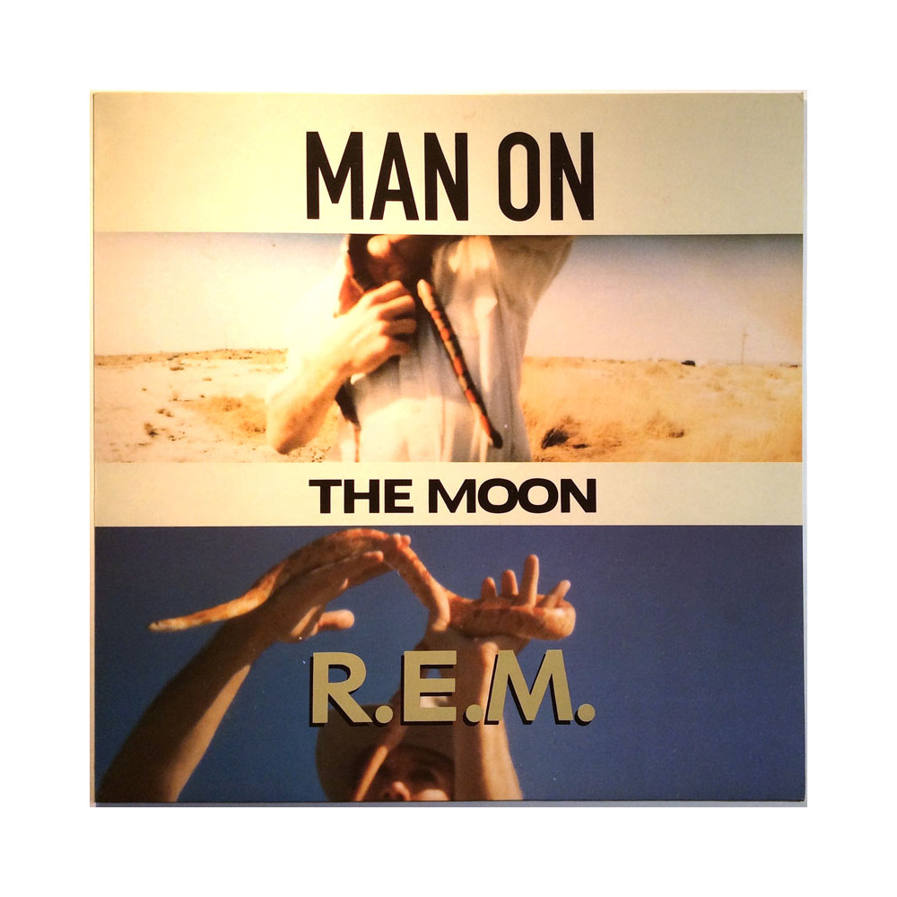 REM 1992 9362-40698-0 Man on the moon 12-inch maxi Begagnat LP