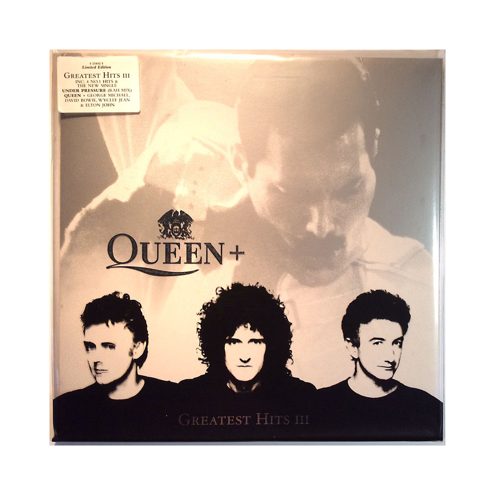 Queen LP Greatest Hits III 2LP  kansi EX levy EX LP