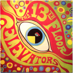 13th Floor Elevators LP The Psychedelic Sounds Of  kansi EX levy EX LP