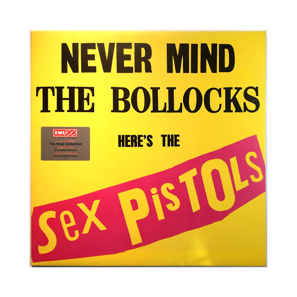 Sex Pistols LP Never Mind The Bollocks Here's The Sex Pistols  kansi EX levy EX LP