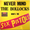Sex Pistols LP Never Mind The Bollocks Here's The Sex Pistols  kansi EX levy EX LP