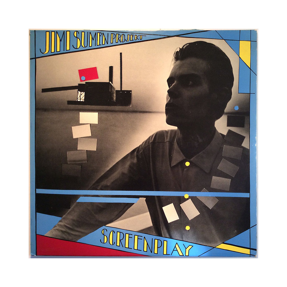 Jimi Sumén Projekt LP Screenplay  kansi EX levy EX LP