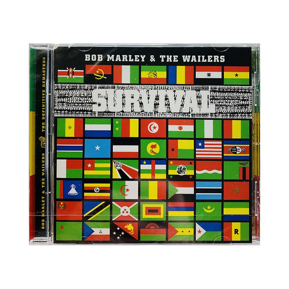 Marley Bob: Survival +1 bonus track remastered  kansi EX levy EX Käytetty CD