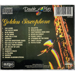 Joku artisti soittaa  Golden Saxophone  kansi VG+ levy EX CD