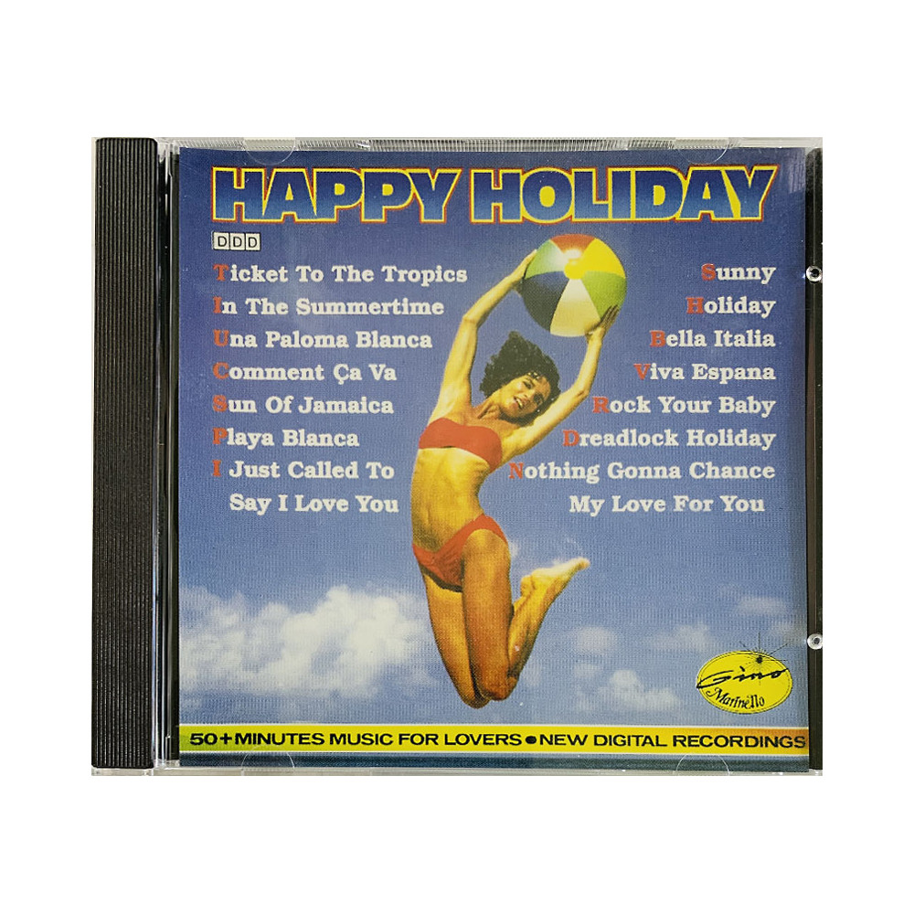 Gino Marinello Orchestra  Happy Holiday 16 summerhits  kansi EX- levy EX CD