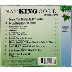 Cole Nat King  Super Hits  kansi EX- levy EX CD