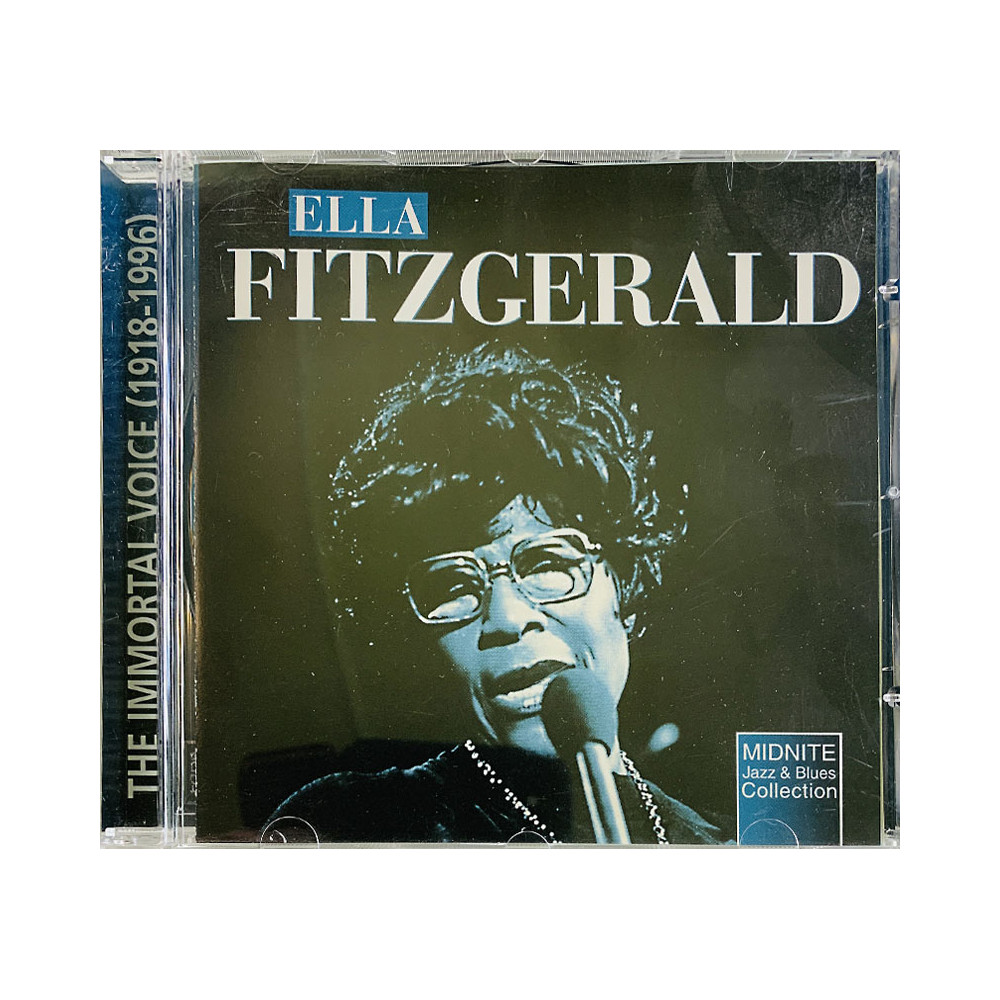 Fitzgerald Ella  The immortal voice 1918-1996  kansi EX- levy EX CD