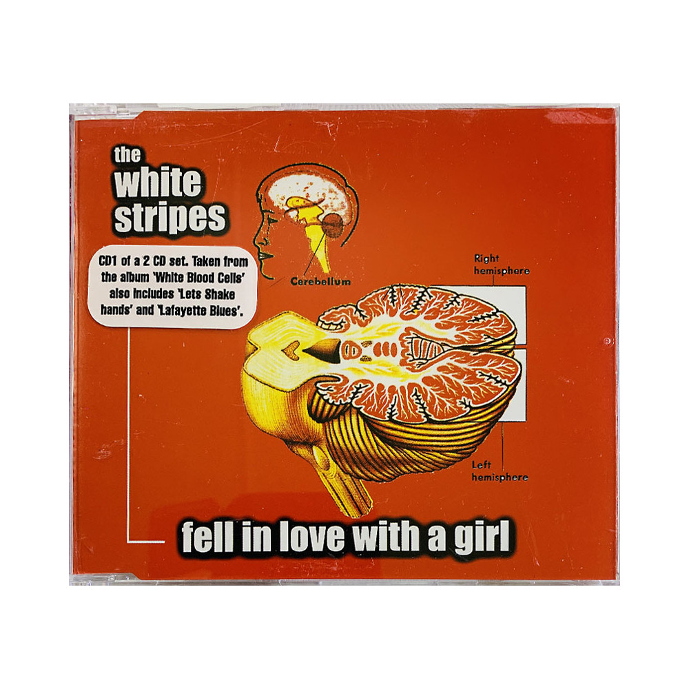 White Stripes   Fell In Love With A Girl CD-single  kansi EX levy EX CD