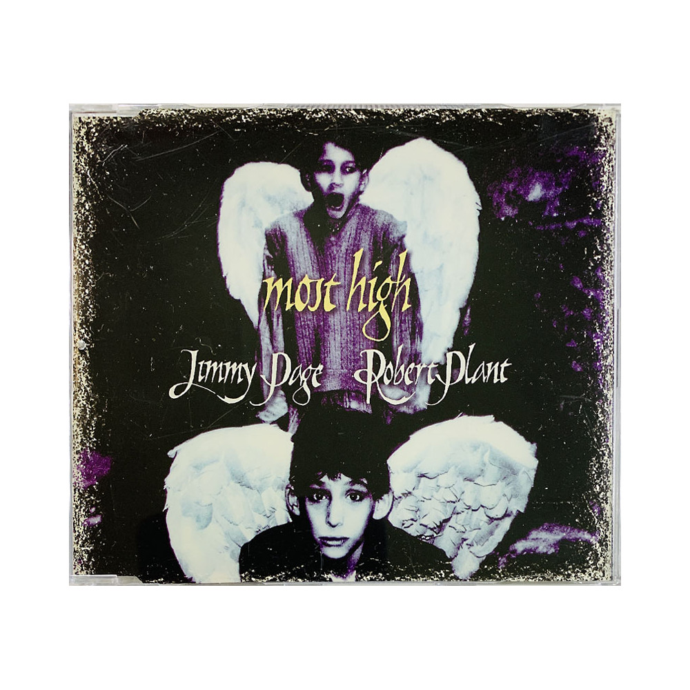 Jimmy Page & Robert Plant  Most High CD-single promo  kansi EX levy EX CD
