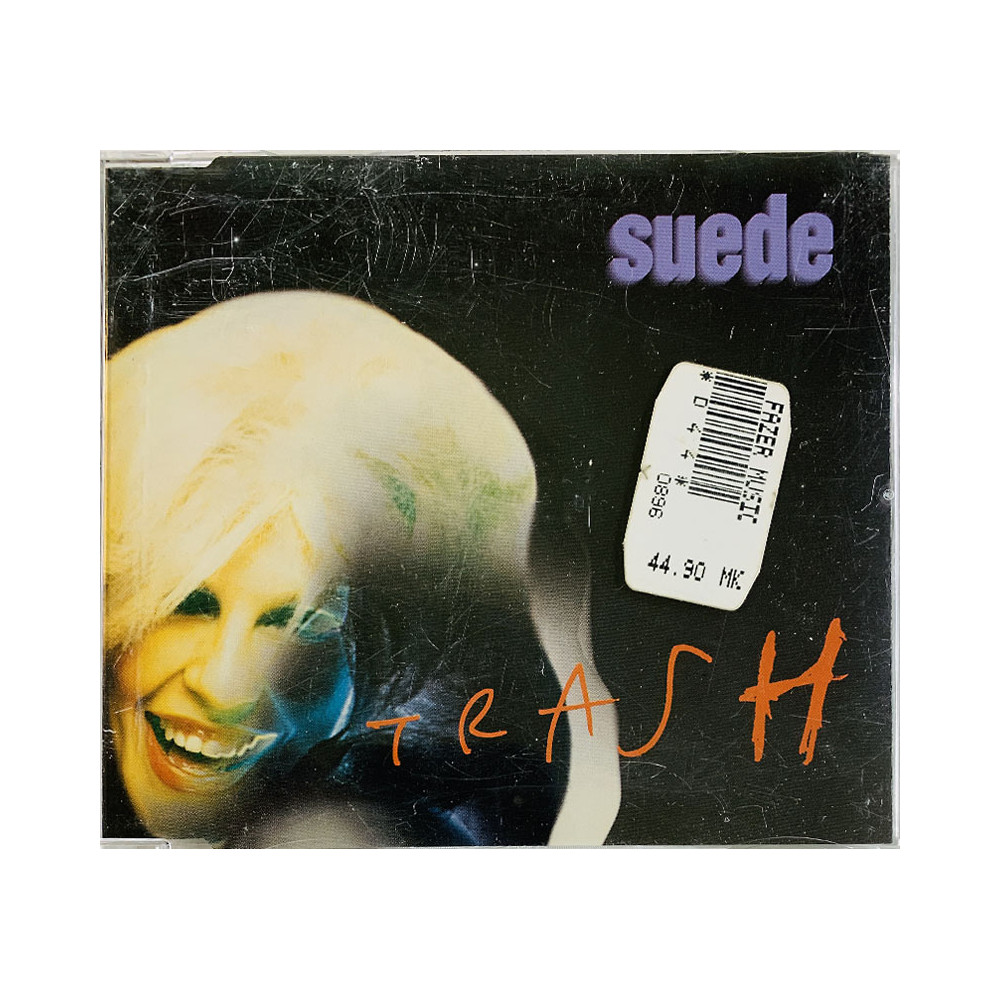 Suede  Trash CD-single  kansi EX levy EX CD