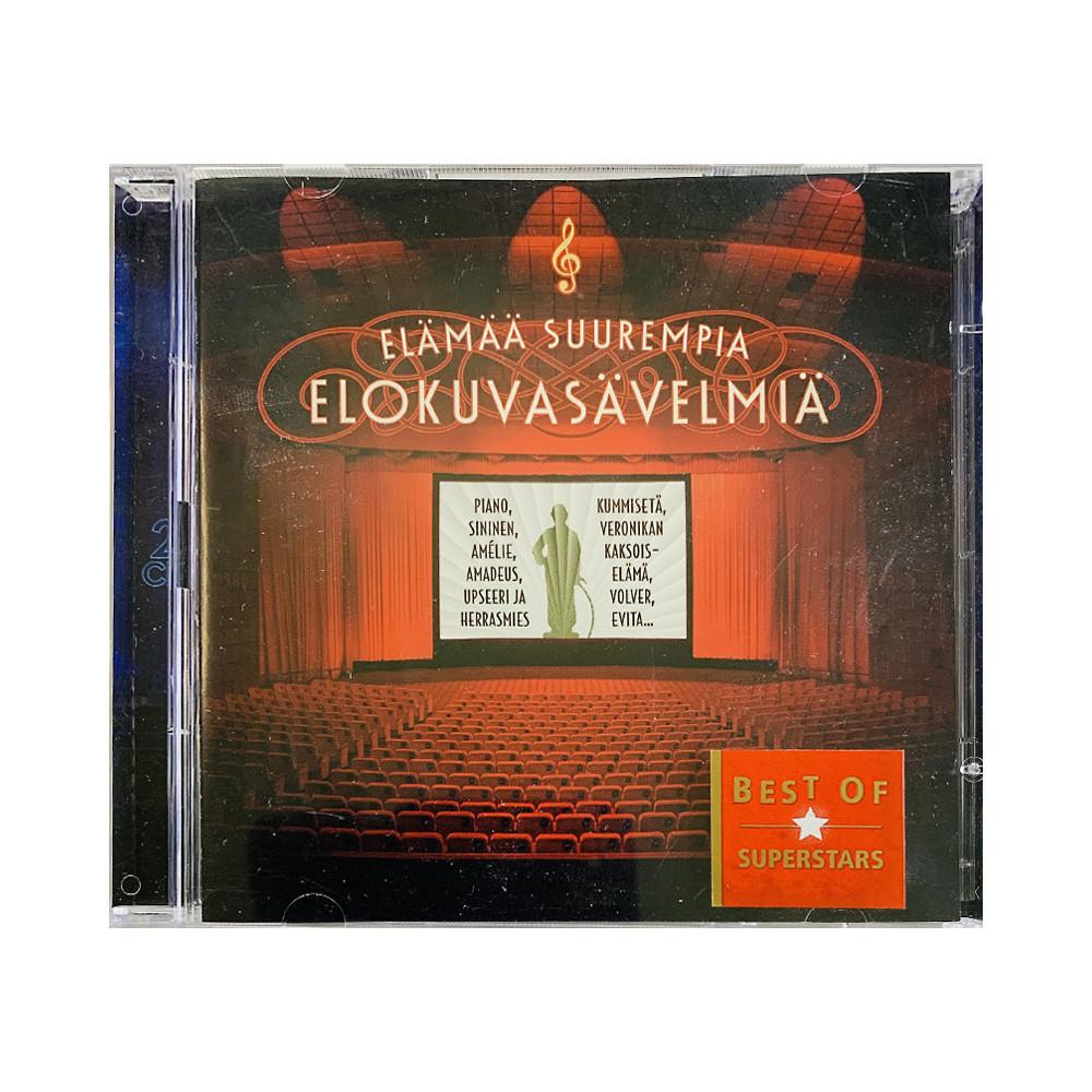 Yann Tiersen, Vangelis, Michael Nyman ym.  Elämää suurempia elokuvasävelmiä 2CD  kansi EX levy EX CD