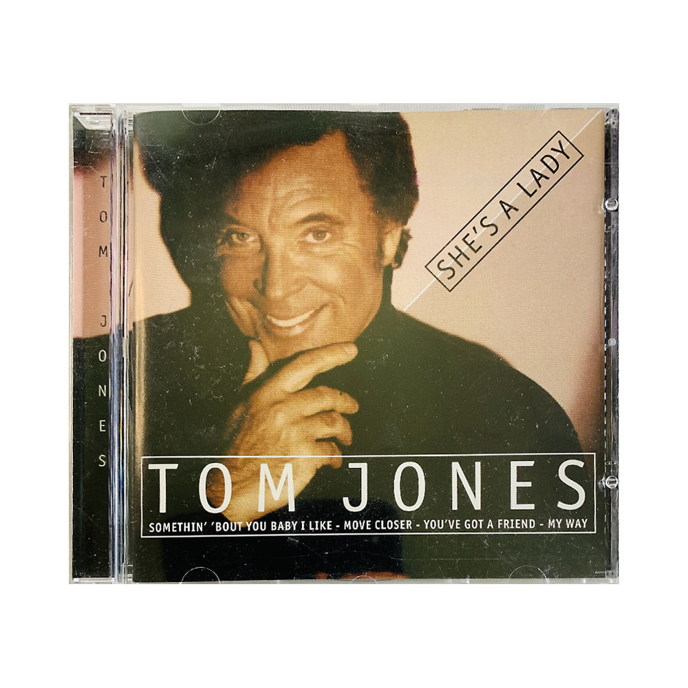 Jones Tom  She’s a Lady  kansi EX levy EX CD