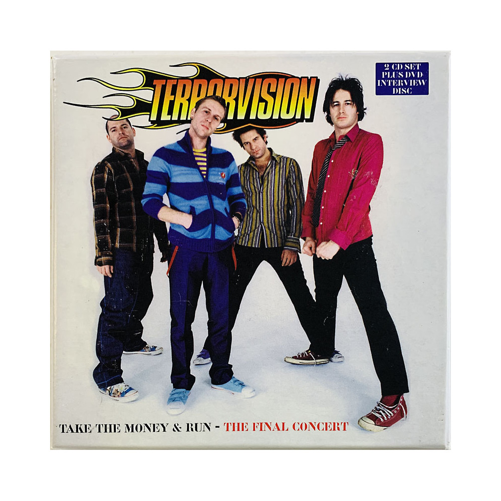 Terrorvision 2003 SHAKEBX113Z - UK Take The Money & Run 2CD + DVD CD