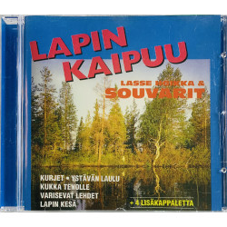 Lasse Hoikka & Souvarit  Lapin kaipuu  kansi EX levy EX CD
