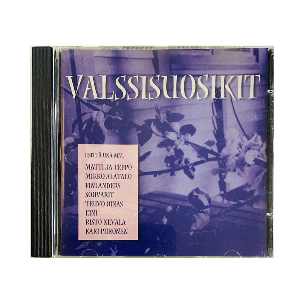 Souvarit, Teuvo Oinas, Finlanders ym.  Valssisuosikit  kansi EX levy EX CD