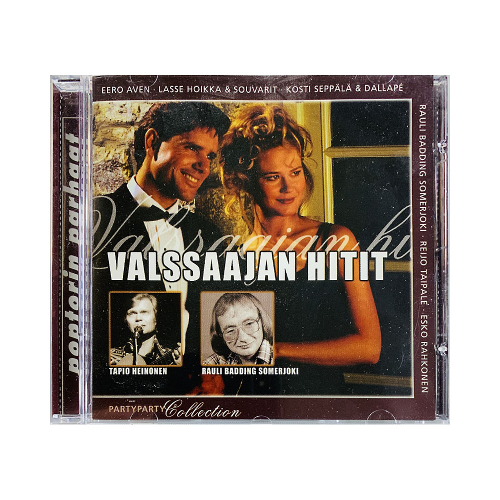 Rahkonen Esko, Rauli Badding Somerjoki ym.  Valssaajan Hitit  kansi EX levy EX CD