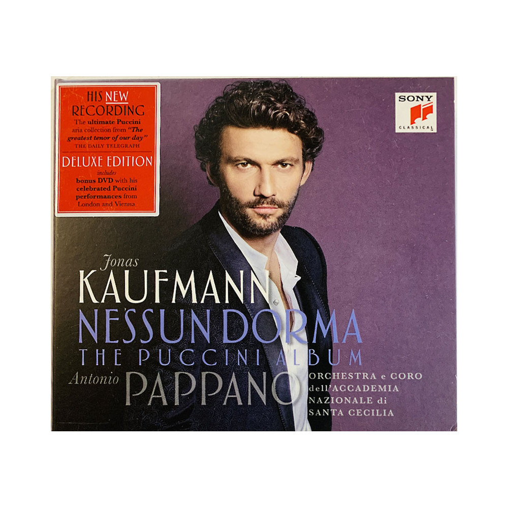 Kaufmann Jonas  Nessun Dorma - The Puccini Album 2CD  kansi EX levy EX- CD
