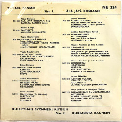 Simuna Ritva 1960 NE 224 2 7”
