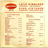 Kinnunen Laila / Eino Virtanen 1959 SEP 85 Lannevannelaulu, Kerro kultainen kuu 7”