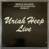 Uriah Heep  Live 2LP  kansi EX- levy EX Käytetty LP