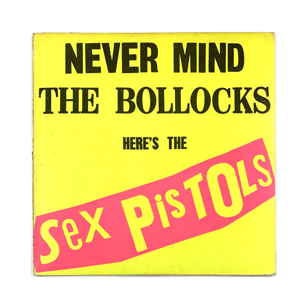 Sex Pistols  Never mind the bollocks, 3.painos  kansi VG- levy EX- Käytetty LP