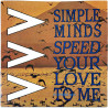 Simple Minds  Speed your love to me 12-inch maxi  kansi EX levy EX Käytetty LP