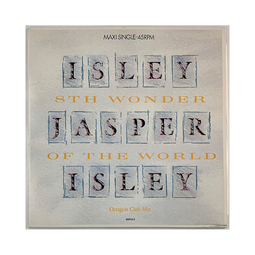 Isley Jasper Isley 1987 650750 6 8th Wonder of the World 12-inch maxi Begagnat LP
