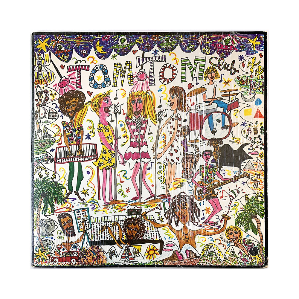 Tom Tom Club  Tom Tom Club -81  kansi EX- levy EX Käytetty LP