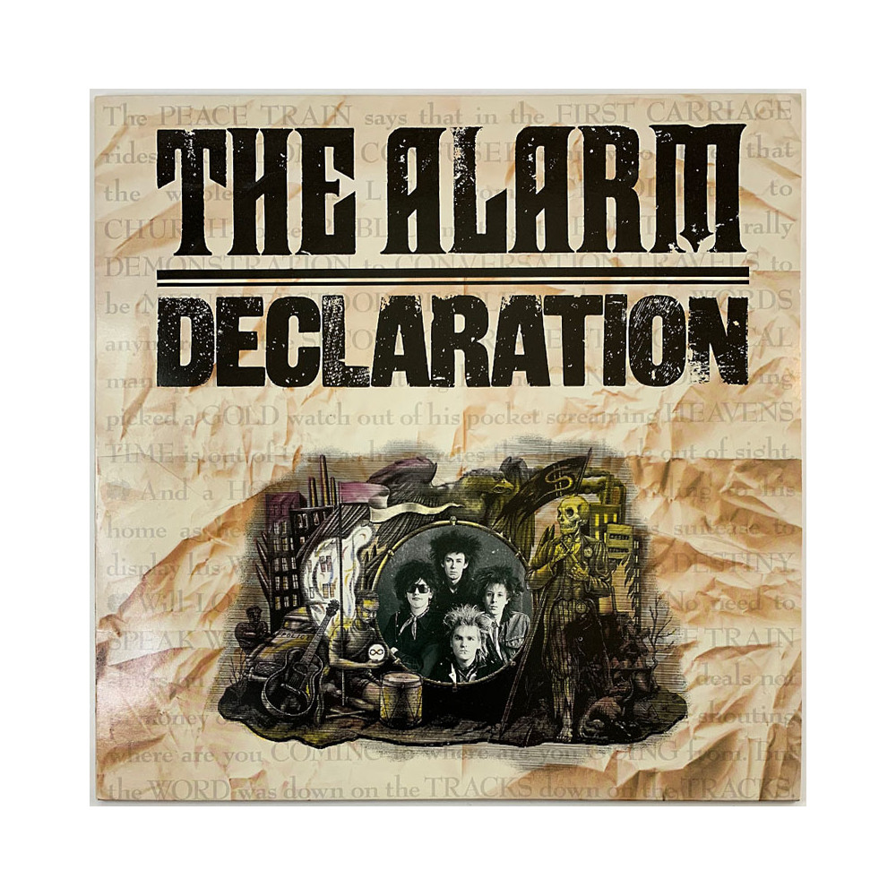 Alarm  Declaration  kansi EX levy EX Käytetty LP