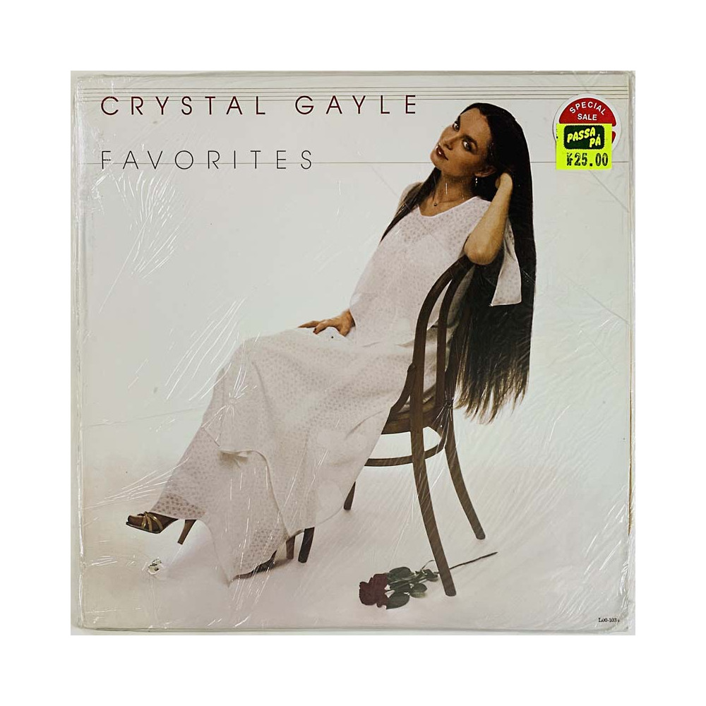 Gayle Crystal LP Favorites  kansi EX levy EX LP