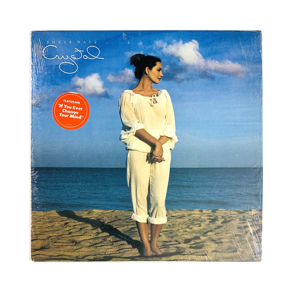 Gayle Crystal LP These Days  kansi EX levy EX LP