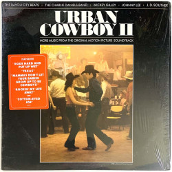 Charlie Daniels Band, Mickey Gilley ym. LP Urban Cowboy II  kansi EX levy EX LP