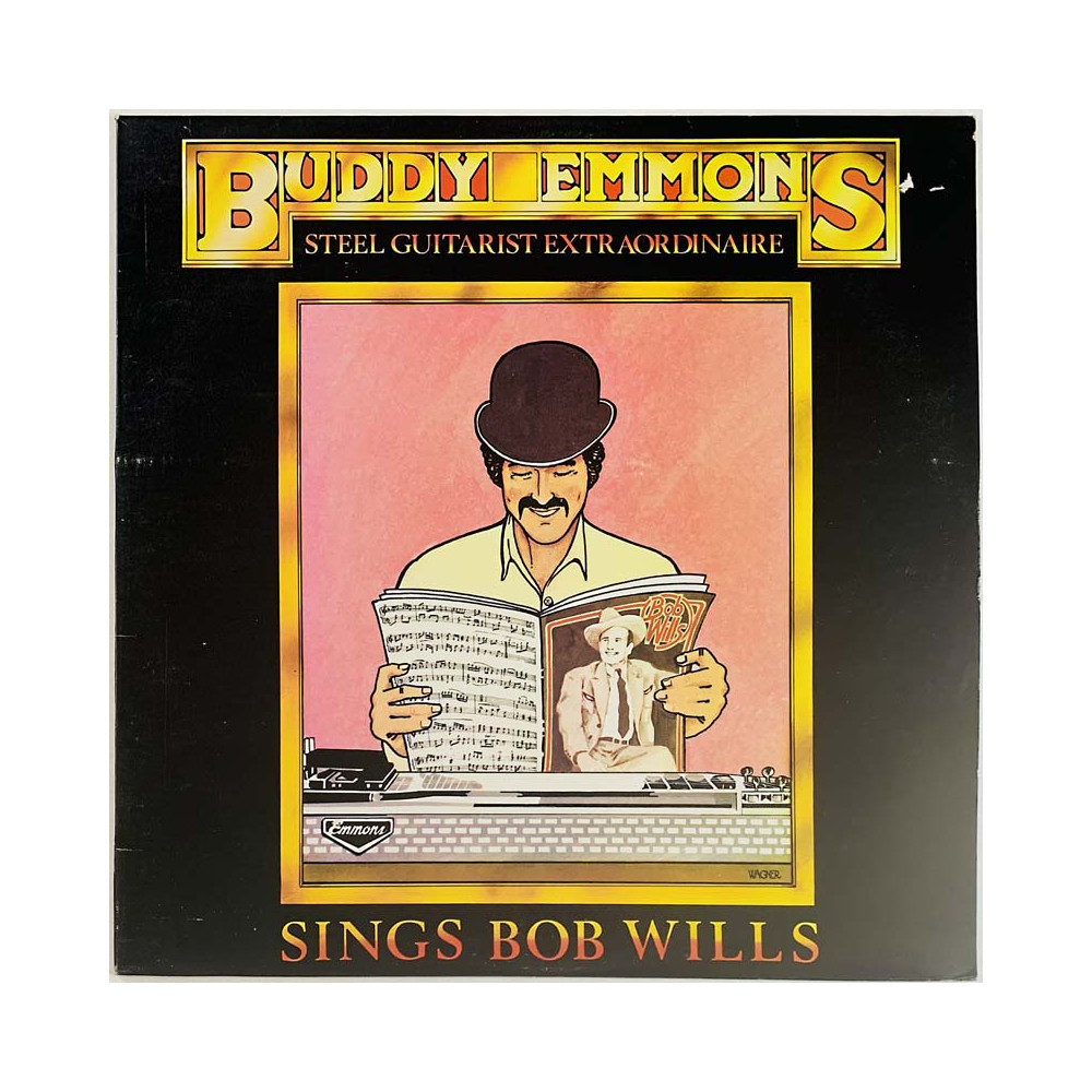 Emmons Buddy LP Buddy Emmons Sings Bob Wills  kansi EX- levy EX LP
