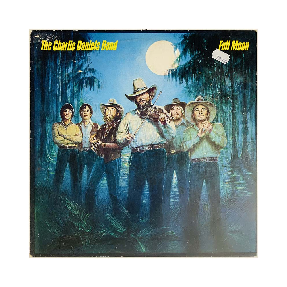 Charlie Daniels Band 1980 EPC 84461 Full Moon Begagnat LP