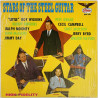 Pete Drake, Shot Jackson, Roy Wiggins ym. LP Stars of the steel guitar  kansi EX levy EX LP