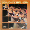 Belafonte Harry LP Belafonte live now 2LP  kansi EX levy EX LP