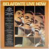 Belafonte Harry LP Belafonte live now 2LP  kansi EX levy EX LP